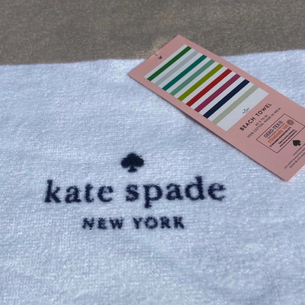 2 Kate Spade Towels Nwt!!